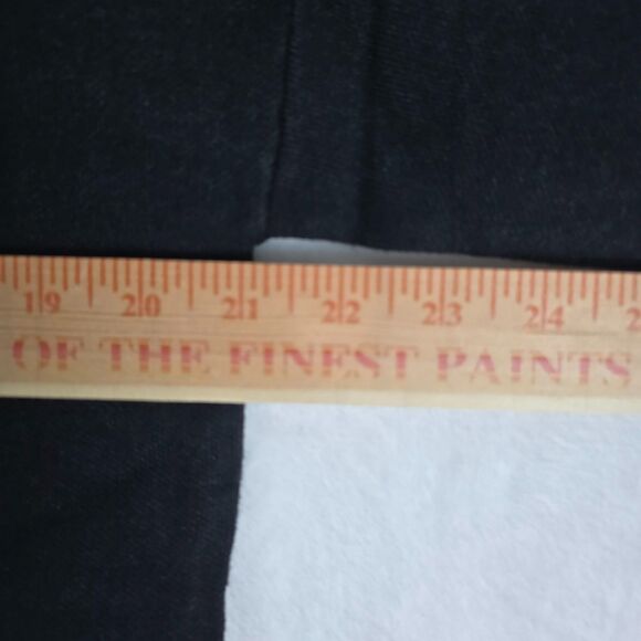 Merokeety Black Knit Cardigan Jacket Women’s Medium Blend Contrast Trim Buttons - Picture 9 of 10